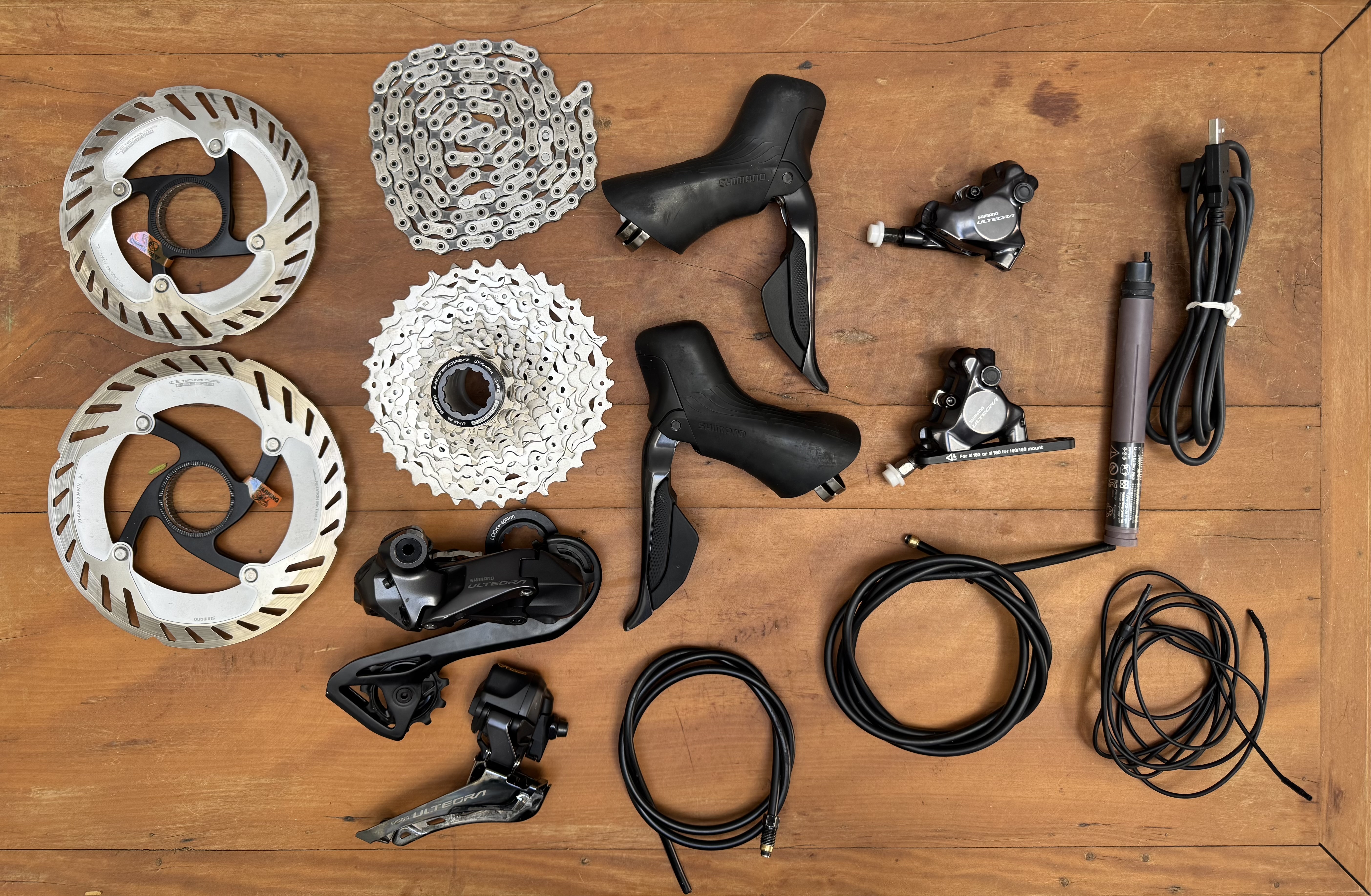 Grupo Shimano Ultegra di2 sem Pedivela